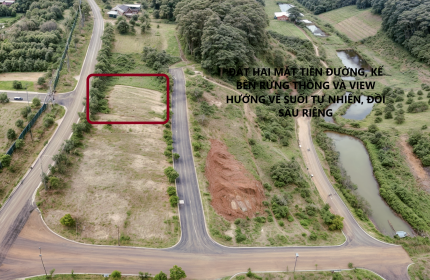 Sở hữu ngay lô đất view đồi 2566 m2 giá chỉ 12tr/m2, gần cao tốc Dầu Giây – Bảo Lộc – Liên Khương